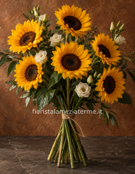 Bouquet di girasoli
