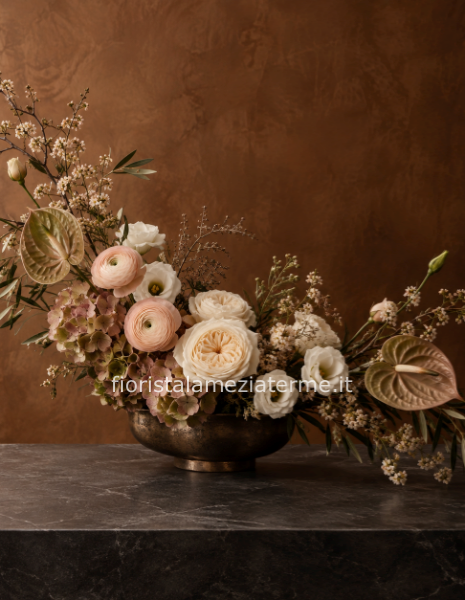 Centrotavola di rose