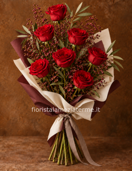 Bouquet di rose rosse